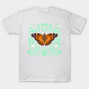 American Painted Lady - Charcoal T-Shirt